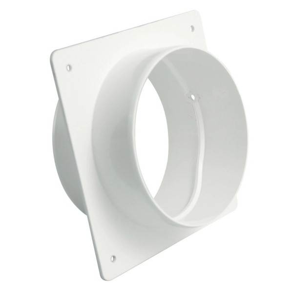 Maueranschlussstutzen 100/100 rund ohne Rückstauklappe