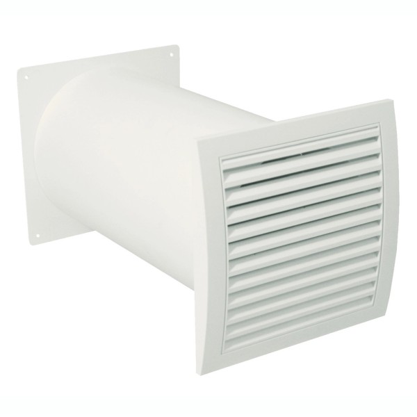 Mauerkasten Teleskopkanal 150 Anschluss rund Ø 150 mm