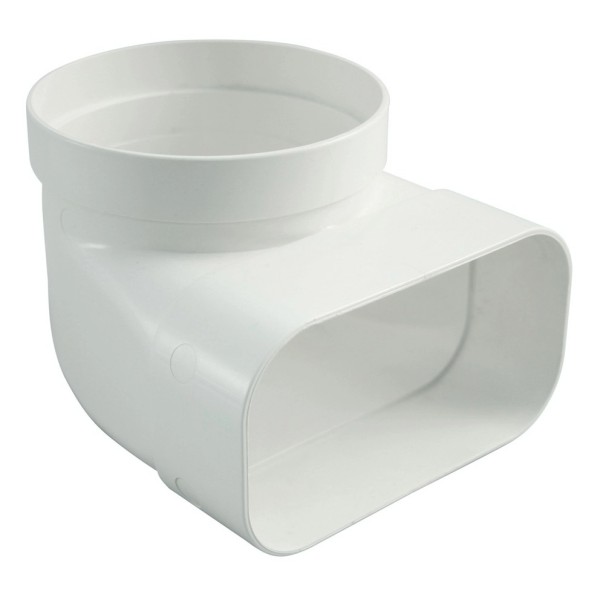 Flachkanal 125 Umlenkstück Ø 125 mm