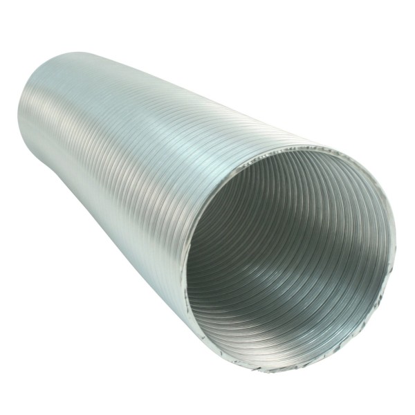 Flexibles Lüftungsrohr Aluminium Ø 125 x 500-2.500 mm