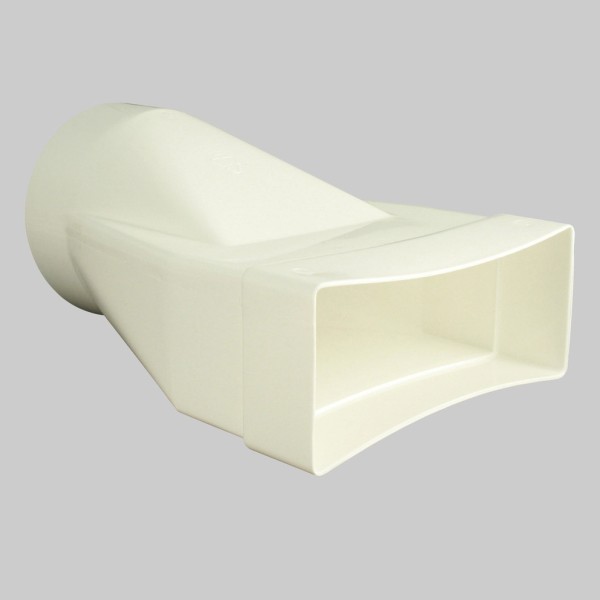 Flachkanal 150 Übergangsstück Ø 150 mm