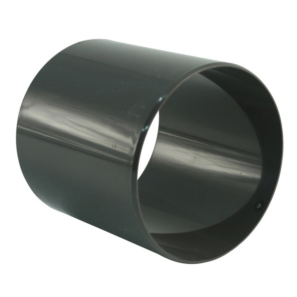 Verbindungsmuffe Ø 125 mm für Flexschläuche Kunststoff schwarz