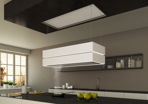BDL 180 Skyline Edge RAL Deckenanschluss + Glasverkleidung