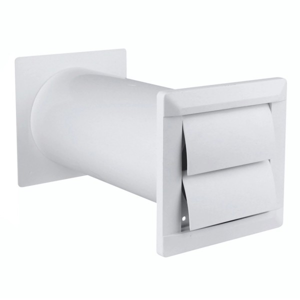 Mauerkasten Teleskopkanal 100 Anschluss rund Ø 100 mm